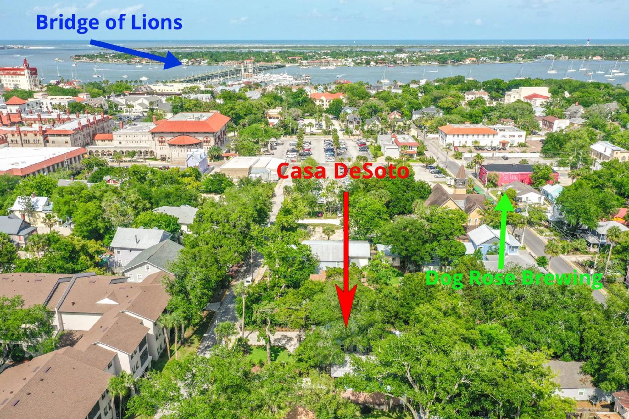 Casa Desoto - Luxury Downtown Oasis Villa St. Augustine Exterior foto
